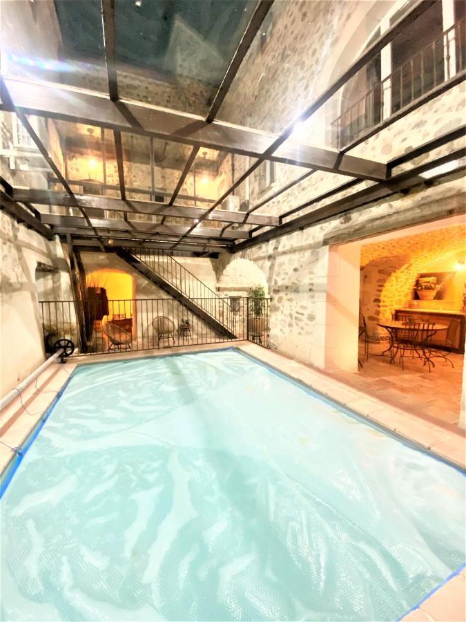 Gite De Groupe 9Ch Ou 3 Gites Independants De 3Ch - Patio Et Piscine Interieure Chauffee Toute L'Annee Vallon-Pont-d'Arc Bagian luar foto