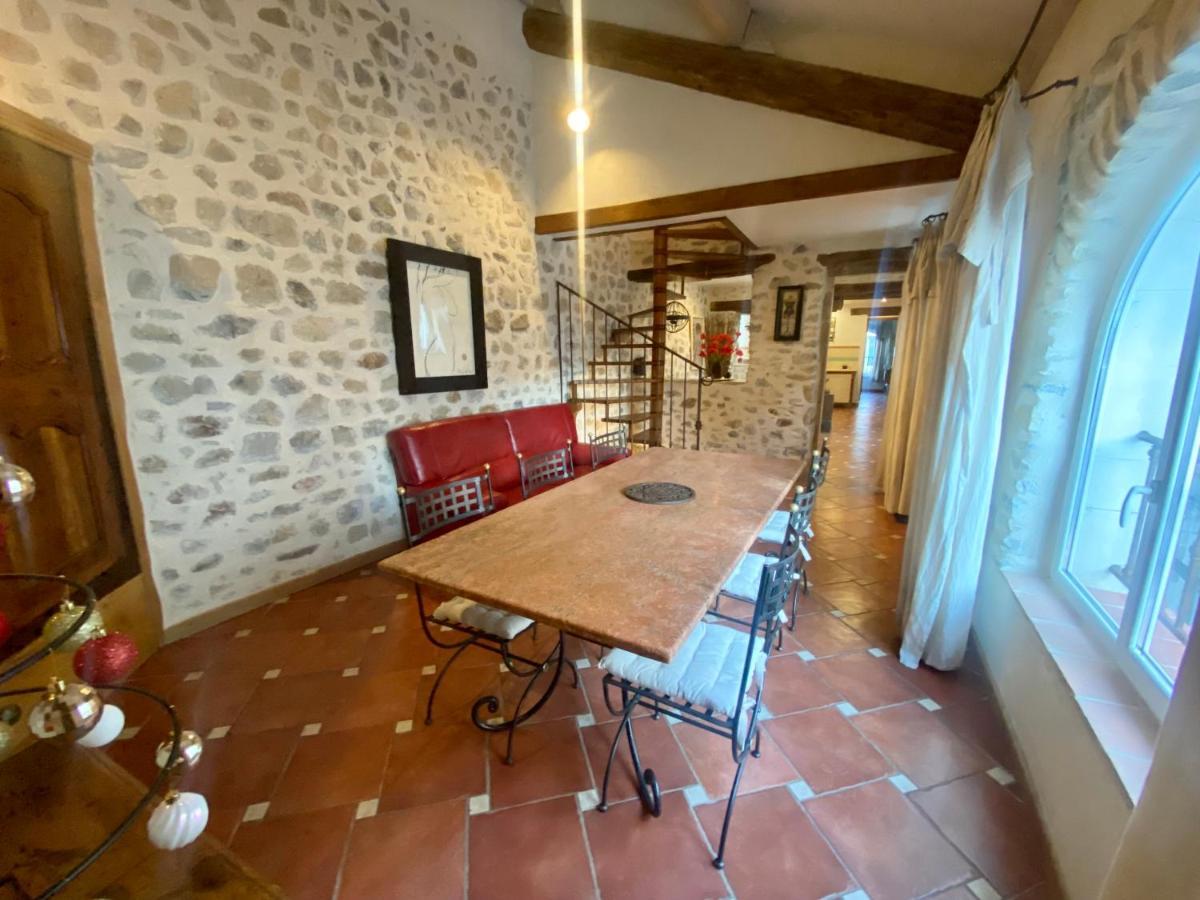 Gite De Groupe 9Ch Ou 3 Gites Independants De 3Ch - Patio Et Piscine Interieure Chauffee Toute L'Annee Vallon-Pont-d'Arc Bagian luar foto