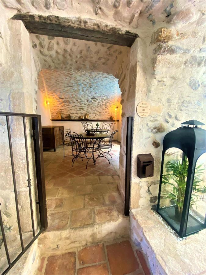 Gite De Groupe 9Ch Ou 3 Gites Independants De 3Ch - Patio Et Piscine Interieure Chauffee Toute L'Annee Vallon-Pont-d'Arc Bagian luar foto